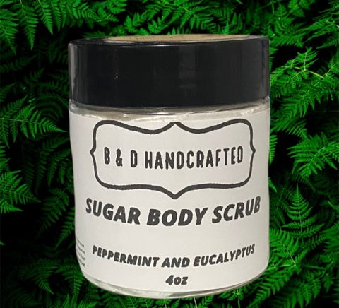 Peppermint And Eucalyptus Sugar Scrub